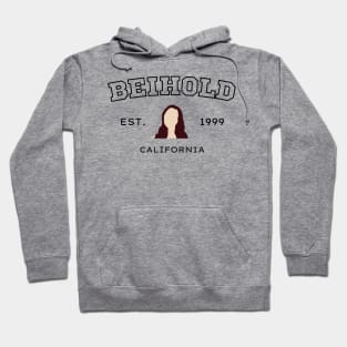 em beihold minimalist varsity college aesthetic sweatshirt Hoodie